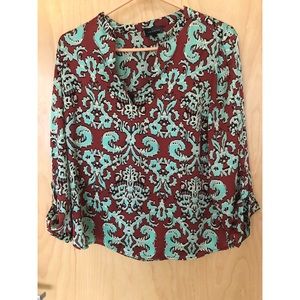 The Limited printed blouse
